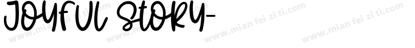 Joyful Story字体转换